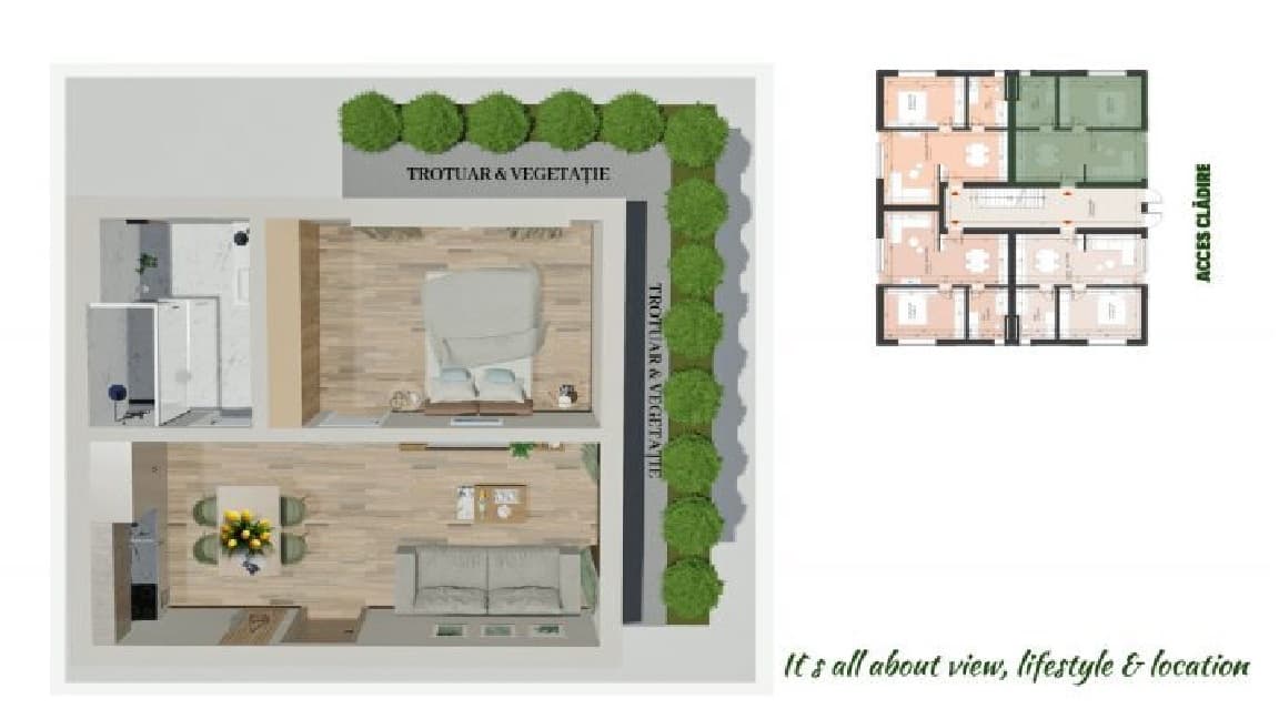 Plan apartament