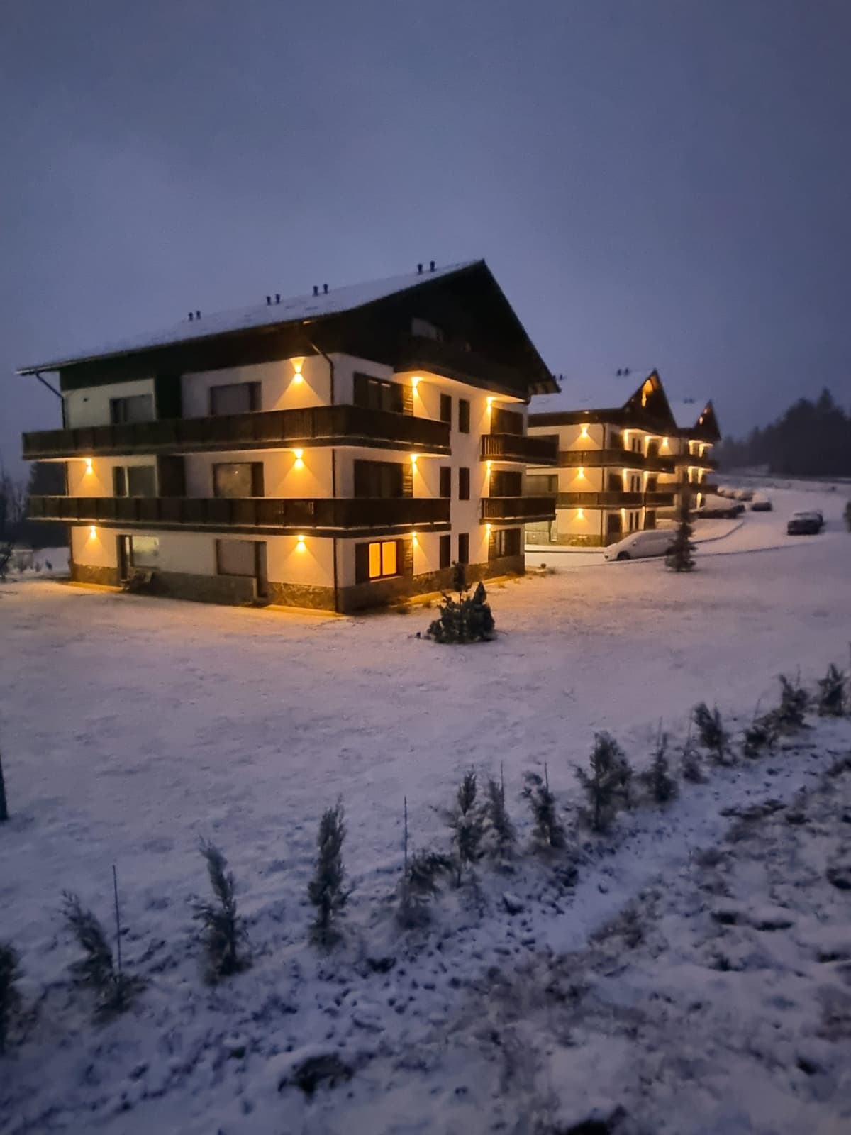 Exterior view of the chalet